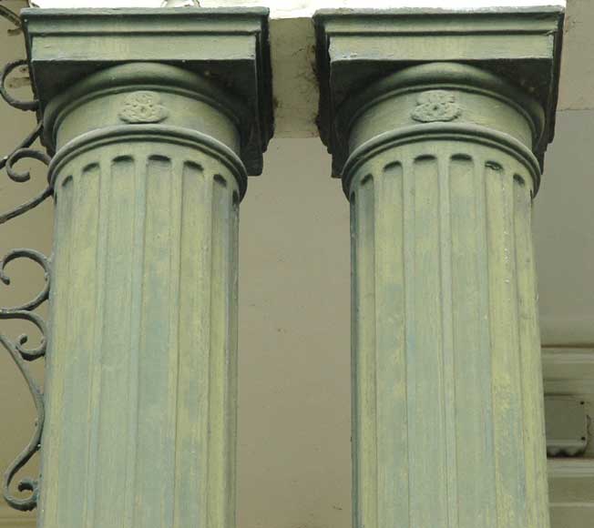 Cast iron columns. 10 columns_ru