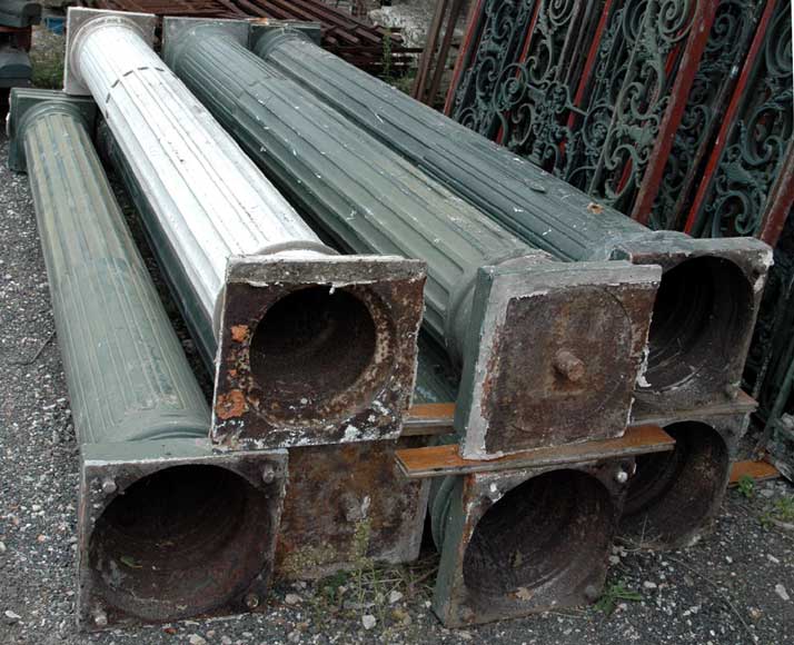 Cast iron columns. 10 columns_ru