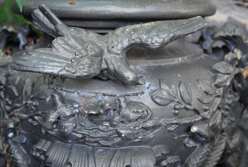 «Ацис и Галатея», великолепный ансамбль чугунных скульптур, изготовленных литейной мастерской Валь дОсн, составляющих фонтан, который ранее находился в замке Пиан недалеко от Бордо.-4