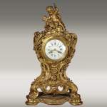 ЛЕОН МЕССАЖЕ (8 марта1842 – 16 мая 1901 ?),  Часы с Амуром 