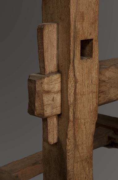 Деревянный мольберт, изготовленный из дуба, 1940 гг.-3