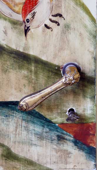 Ансамбль деревянных панно с лаковым рисунком Коромандель-3